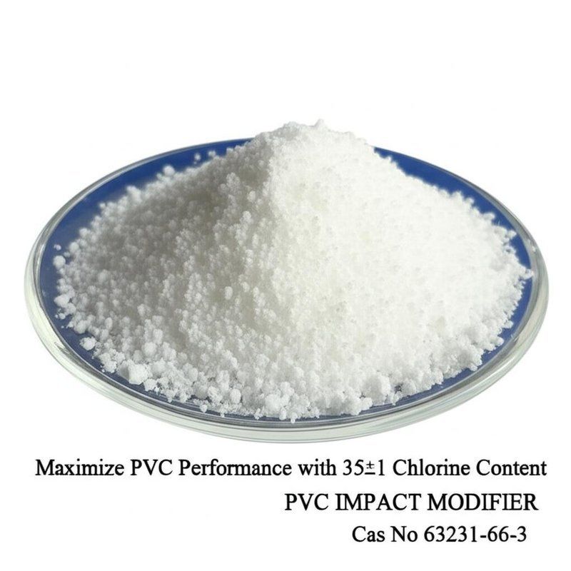 Maximize PVC Performance with 35±1 Chlorine Content PVC IMPACT MODIFIER Cas No 63231-66-3